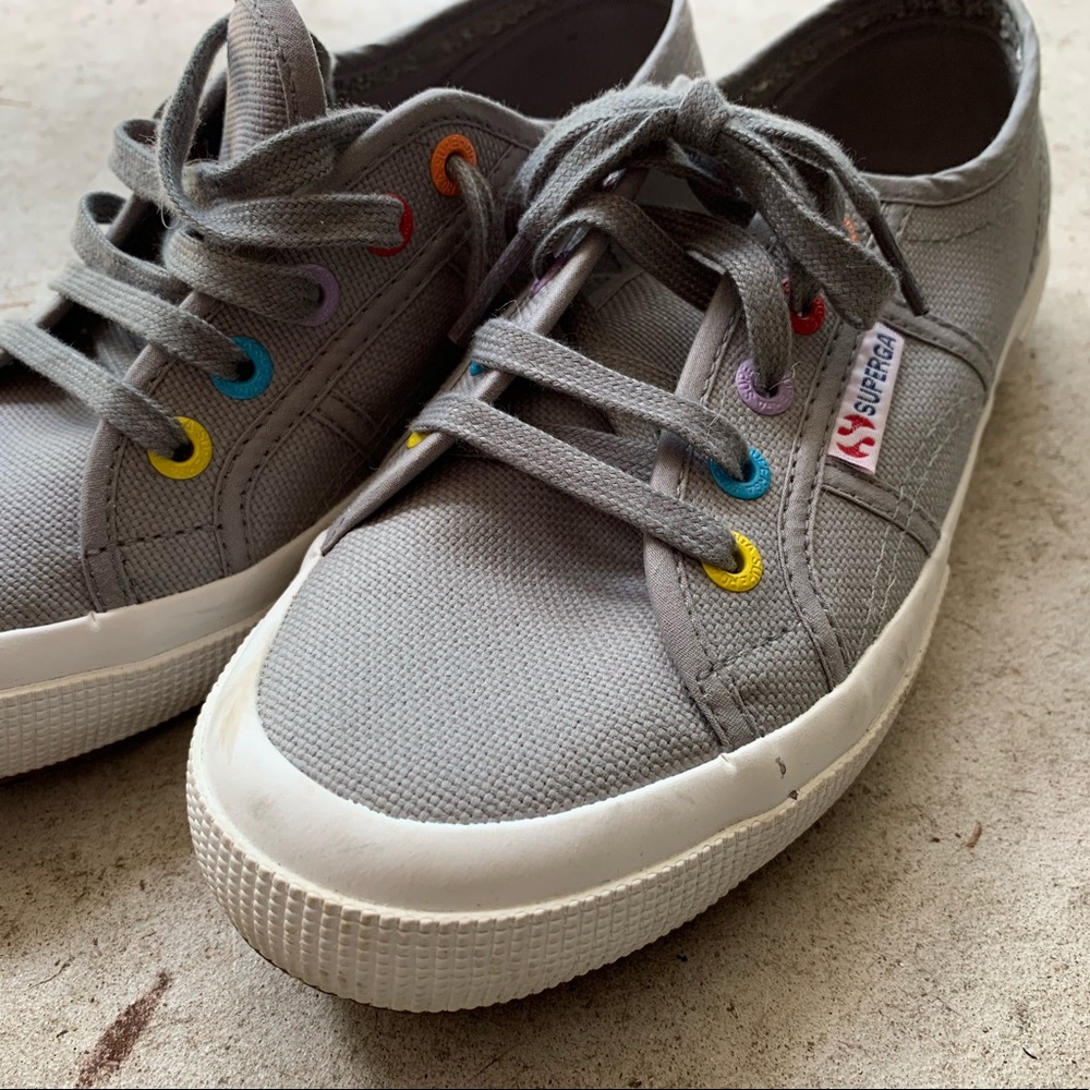 Worn once WHBM SUPERGA shoes